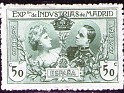 Spain - 1907 - Industry - 50 CTS - Green - Industry, Expo, Madrid - Edifil SR4 - Madrid Exhibition Industries - 0